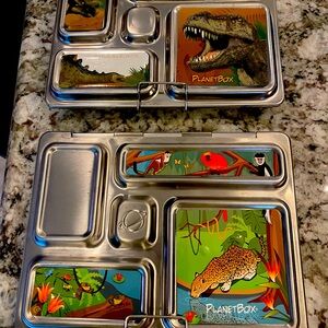 Two planetbox lunch boxes